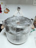 雙槍?zhuān)⊿uncha）316L不銹鋼湯鍋帶蒸屜 蒸煮燉一體 家用無(wú)涂層食品級燉煮鍋24cm 曬單實(shí)拍圖