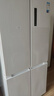美的（Midea）540十字四開(kāi)門(mén)一級能效雙系統雙循環(huán)大容量風(fēng)冷無(wú)霜變頻獨立制冰艙冰箱MR-540WSPZE國家補貼 曬單實(shí)拍圖