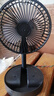 電風(fēng)扇伸縮折疊小風(fēng)扇宿舍家用靜音充電型辦公臺式USB桌面宿舍大風(fēng)力夏臺面落地兩用折疊電風(fēng)扇 顏色隨機 直插款無(wú)檔位開(kāi)關(guān)1個(gè)裝 曬單實(shí)拍圖