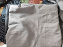 艾薇 A類(lèi)水洗棉單人床宿舍三件套床單磨毛被罩 極速灰被套150*200cm 曬單實(shí)拍圖