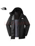 北面（The North Face）機能三合一沖鋒衣男抓絨內膽戶(hù)外運動(dòng)防水外套25秋冬上新|89B1 8UR/宇宙黑 L /175/100 曬單實(shí)拍圖