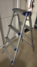 中創(chuàng  )輕量專(zhuān)業(yè)梯子家用人字梯加厚鋁合金 四步梯凳1.08米 LHS-S-04 曬單實(shí)拍圖