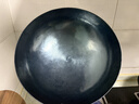 章丘鐵鍋京東限定舌尖上的中國手工鍛打物理不粘鍋熟鐵炒鍋無(wú)涂層鐵鍋32cm 曬單實(shí)拍圖