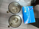 茶色早餐杯玻璃燕麥杯帶把手水杯子牛奶咖啡杯家用辦公室 茶色 茶色早餐杯2只裝 曬單實(shí)拍圖