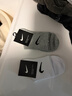 DOTSWOOSH-耐克（NIKE）襪子中筒長(cháng)筒短筒秋冬款純棉防臭全棉襪 1黑1白1灰 L(適合41-46鞋碼) 曬單實(shí)拍圖