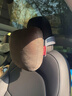 駕享適用于特斯拉Tesla煥新3Model3煥新Y毛豆3ModelY汽車(chē)頭枕車(chē)用腰靠 碳黑色+手機支架+置物鉤（絨款） 曬單實(shí)拍圖