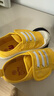 M1&M2童鞋女童帆布鞋男童室內鞋幼兒園室外小白鞋兒童鞋子女學(xué)步鞋398 黃色 27 適合腳長(cháng)16.5cm 曬單實(shí)拍圖