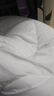 富安娜 舒暖纖維被 四季被子 雙人春秋被芯空調被褥 4.5斤 203*229cm 白 曬單實(shí)拍圖