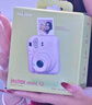 富士（FUJIFILM）instax 拍立得mini12 升級款 mini13一次成像相機 mini11/41三寸相紙 生日禮物 送禮獎品 女生禮物 Mini12 淺櫻粉【女生禮物TOP】 官方標配【 曬單實(shí)拍圖