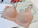 蕉內氧氣330A無(wú)尺碼女士?jì)纫路鄣滓簾o(wú)痕透氣無(wú)鋼圈吊帶背心式文胸罩 曬單實(shí)拍圖