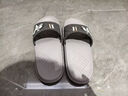 大嘴猴夏季新款外穿遛彎涼拖鞋男士家居室內浴室防滑厚底踩屎感拖鞋女士 灰色 42-43 標準碼 曬單實(shí)拍圖