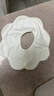 babycare嬰兒純棉口水巾新生寶寶花瓣圍嘴口水圍兜方巾28*28cm樹(shù)袋熊3條裝 曬單實(shí)拍圖