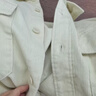 優(yōu)衣庫男裝女裝燈芯絨工裝襯衫長(cháng)袖襯衣休閑復古480295 01 乳白色 L 曬單實(shí)拍圖
