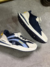 回力（Warrior）男童鞋春秋款兒童運動(dòng)鞋透氣跑步鞋WZ(CL)-1027 深藍/米/淺藍32 曬單實(shí)拍圖