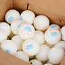 雙魚(yú)V40+展翅乒乓球訓練球100個(gè)裝一星球白色黃色球學(xué)校球館訓練用球 無(wú)星 100個(gè)裝/白色 單盒 曬單實(shí)拍圖