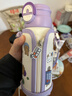 貝親（Pigeon）×miiiiichan兒童水杯學(xué)生保溫杯雙飲口直筒杯600ml (紫色波點(diǎn)) 曬單實(shí)拍圖