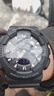 卡西歐（CASIO）G-SHOCK 暗夜之光黑武士運動(dòng)防水男士腕表電子手表 GA-110-1BDR 曬單實(shí)拍圖