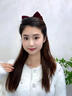 兩世歡氛圍感超大號蝴蝶結飄帶發(fā)夾女流蘇紅絲絨新娘結婚敬酒服發(fā)飾高級 酒紅色 蝴蝶結發(fā)飾 曬單實(shí)拍圖
