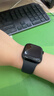 Apple/蘋(píng)果 Watch S11 智能手表GPS款46毫米亮黑色鋁金屬表殼黑色運動(dòng)型表帶S/M MEVG4CH/B 曬單實(shí)拍圖