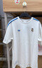 阿迪達斯（adidas）男裝 秋季新款LFC ICON TEE 足球休閑文化棉質(zhì)短袖T恤 JN3064/白色/鳥(niǎo)羽藍 皇家馬德里 M 曬單實(shí)拍圖