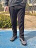 安踏冰絲速干運動(dòng)褲男2026年春夏季新款戶(hù)外軟殼直筒長(cháng)褲休閑男士褲子 【店長(cháng)推薦-冰絲速干褲口袋拉鏈】基礎黑 L /175（適合135-145斤） 曬單實(shí)拍圖