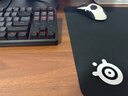 賽睿（SteelSeries）QcK Large(QcK+)游戲鼠標墊大號 donk同款鼠標墊游戲電競 fps順滑鼠標墊 CSGO/打瓦L號450*400*2mm 曬單實(shí)拍圖