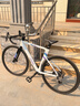 佳沃26款RX御夫座AURIGA鋁合金公路車(chē)全油碟剎24變速彎把單車(chē) 26款-白色（RX） 24速 M 凈身高171-177 曬單實(shí)拍圖