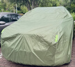 HAPOWER牛津布汽車(chē)車(chē)衣車(chē)罩防曬防雨隔熱防塵加厚遮陽(yáng)車(chē)套外全罩通用四季 煥新升級【軍綠色】600D航天級100%牛津布車(chē)衣 【加厚款】納米防水防暴曬防冰雹技術(shù)*四季防護 曬單實(shí)拍圖