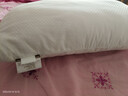 富安娜枕頭芯純棉軟枕芯五星級酒店枕頭一對裝纖維枕中枕兩個(gè)74*48cm 曬單實(shí)拍圖