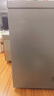海爾（Haier）家用冰柜小型低溫冷凍柜深冷速凍強效減霜臥式一級能效冷藏冷凍轉換母乳冰柜保鮮柜 銀灰系丨-35℃深冷丨PCM鋼板內膽 142L 曬單實(shí)拍圖