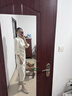 香影新中式旗袍連衣裙女2026春季新款七分袖立領(lǐng)盤(pán)扣國風(fēng)白色裙子 鷺白 S 155/80A/85-95斤 曬單實(shí)拍圖