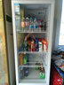 美的（Midea）冷藏展示柜風(fēng)冷無(wú)霜保鮮柜飲料冷柜蔬菜酒水單開(kāi)門(mén)透明玻璃冰柜一級能效 【210L白色】ML-208DGE 曬單實(shí)拍圖