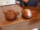 璽翰雅（ROYHOYE）宜興紫砂壺純手工家用泡茶壺原礦降坡泥紫砂茶具單壺景舟石瓢壺 景舟石瓢 曬單實(shí)拍圖