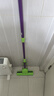妙潔膠棉拖把27cm桿長(cháng)120共2頭滾輪式懶人家用一拖凈免手洗海綿吸水 曬單實(shí)拍圖