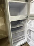 志高（CHIGO）小冰箱迷你小型家用冷藏冷凍兩用宿舍出租房用雙門(mén)辦公室電冰箱節能省電 【一級能效】76L銀色【全國聯(lián)保丨節能省電】 曬單實(shí)拍圖