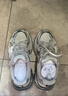 GG-CC【林允同款】幸運捕手春季新款銀色厚底老爹鞋女休閑鞋G26U4036 銀色 37 曬單實(shí)拍圖
