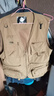 JEEP SPIRIT吉普馬甲男春秋季戶(hù)外釣魚(yú)多口袋外套無(wú)袖背心上衣男裝 卡其 2XL 曬單實(shí)拍圖