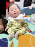 G.duck小黃鴨嬰兒衣服秋裝連體衣超萌男寶寶連帽哈衣外套春秋季外出爬服 綠色 73cm 建議3-6個(gè)月12-16斤cm 曬單實(shí)拍圖
