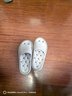 七色紡漏水拖鞋男踩屎感浴室鏤空厚底防滑情侶洗澡居家用女涼拖 灰40-41 曬單實(shí)拍圖