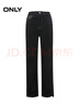 ONLY 2025夏季萊卡面料高腰煙管褲直筒九分牛仔褲女|125349013 曬單實(shí)拍圖