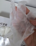 英科醫療一次性手套PVC手套200只中碼廚房餐飲家務(wù)清潔防水橡膠洗碗手套 曬單實(shí)拍圖