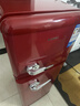 志高復古冰箱小型大容量家用租房電冰箱 化妝品網(wǎng)紅冰箱冷藏冷凍一級能效小冰箱節能省電 【中國紅】128L復古冰箱【圓潤弧線(xiàn) 靈巧機身】 曬單實(shí)拍圖