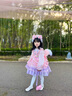 G.duck小黃鴨女童裙子夏季玲娜貝爾洛麗塔公主裙兒童超仙小童寶寶蓬蓬裙 琳娜貝爾裙加裙托 100 cm 曬單實(shí)拍圖