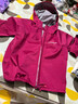 mont·bell 雨行者沖鋒衣女款戶(hù)外超輕防風(fēng)防水單層硬殼連帽外套 1128662 CHRD櫻桃紅 XL 曬單實(shí)拍圖