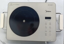 美的（Midea）電陶爐煮茶電磁爐家用新型電磁灶 2200W大功率智能雙環(huán)火鍋炒菜用火鍋電池爐圍爐煮茶爐MC-HW22E05 曬單實(shí)拍圖