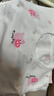 童泰新生兒半背衣嬰兒衣服純棉四季0-3月寶寶上衣滿(mǎn)月服2件裝 粉色 52 曬單實(shí)拍圖