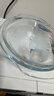 格娜斯雙耳透明耐熱玻璃碗大號帶蓋微波爐專(zhuān)用碗湯碗面碗沙拉碗餐具1.5L 曬單實(shí)拍圖