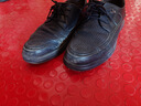意爾康男鞋透氣鏤空休閑皮鞋系帶通勤商務(wù)打孔鞋 53429W 黑色 41 曬單實(shí)拍圖
