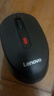 聯(lián)想（Lenovo）無(wú)線(xiàn)藍牙雙模充電鼠標  便攜辦公鼠標人體工學(xué)設計 適用臺式機一體機筆記本平板 M28黑色 曬單實(shí)拍圖