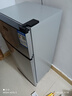 愛(ài)妻（AICHEN）小冰箱迷你小型家用冷藏冷凍兩用宿舍出租房用雙門(mén)辦公室電冰箱節能省電 【一級能效】104L銀色【三天約一度電】 曬單實(shí)拍圖